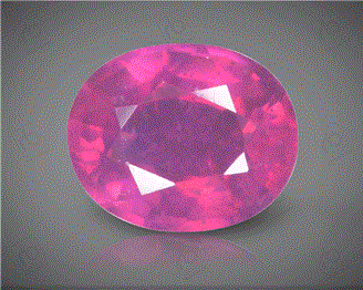 Natural Ruby Certified  4.68CTS-17694